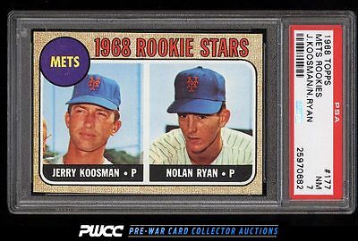 1968 Topps Nolan Ryan ROOKIE RC 177 PSA 7 NRMT PWCC