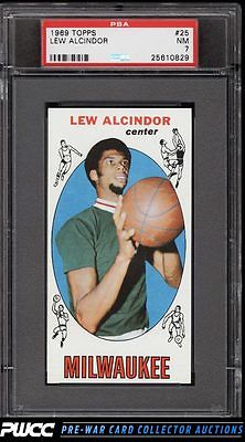 1969 Topps Basketball Lew Alcindor ROOKIE RC 25 PSA 7 NRMT PWCC