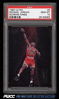 1993 Ultra Scoring Kings Michael Jordan 5 PSA 10 GEM MINT PWCC