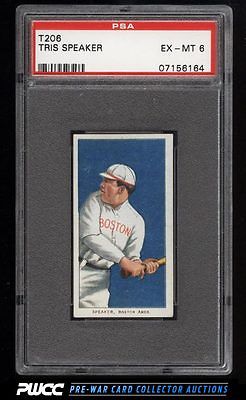 190911 T206 Tris Speaker PSA 6 EXMT PWCC