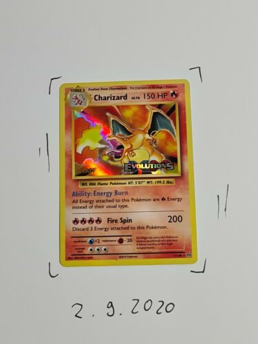 Pokemon 2016 XY Charizard Glurak Prerelease Staff Evolutions Mint PSA 10 