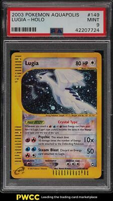 2003 Pokemon Aquapolis Holo Lugia 149 PSA 9 MINT