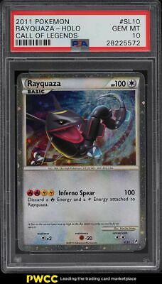 2011 Pokemon Call Of Legends Holo Rayquaza SL10 PSA 10 GEM MINT