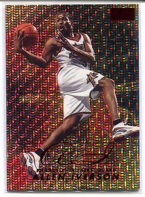 199899 SKYBOX 31 ALLEN IVERSON STAR RUBY RUBIES 2950