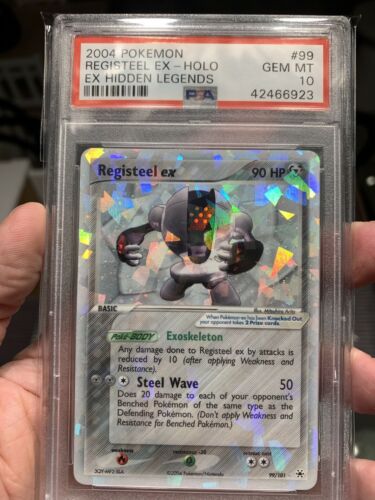 Registeel Ex  PSA 10  EX Hidden Legends  Pokemon  Gem Mint 