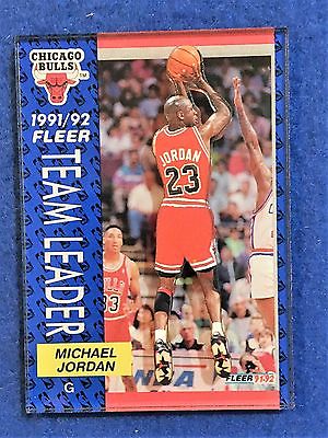 199192 Fleer Basketball 3D Acrylic Redemption Team Leaders Michael Jordan 375