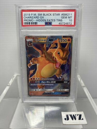 Charizard GX SM211 Promo PSA 10 Gem Mint Holo Rare Pokemon Card