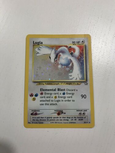 Pokemon Lugia Neo Genesis MINT PSA 10 