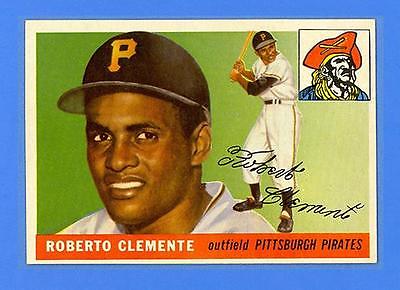 ROBERTO CLEMENTE 1955 TOPPS 164  RC  HI   PIRATES  UNBELIEVABLE SHARP