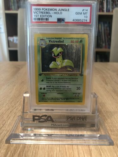 Victreebel Holo 1st Edition PSA 10 Pokemon Jungle