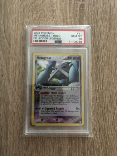 Pokemon Metagross Holo Ex Hidden Legends Psa 10