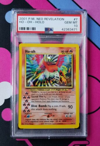 Pokemon Card Psa 10 Ho oH 764 Neo Revelation Gem Mint 7 Holo