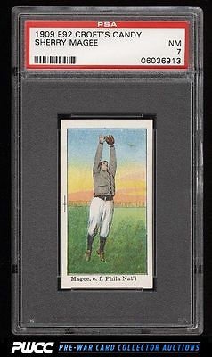 1909 E92 Crofts Candy Sherry Magee PSA 7 NRMT PWCC