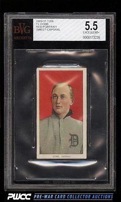 190911 T206 Ty Cobb RED PORTRAIT BVG 55 EXPWCC