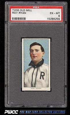 190911 T206 Ray Ryan SOUTHERN LEAGUER OLD MILL PSA 6 EXMT PWCC