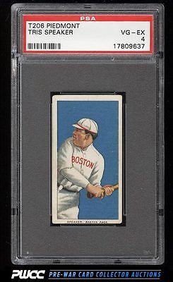 190911 T206 Tris Speaker PSA 4 VGEX PWCC