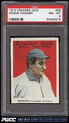 1915 Cracker Jack Honus Wagner 68 PSA 8 NMMT PWCC