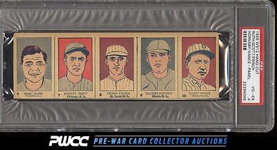 1926 W512 Strip Card Panel Babe Ruth Rogers Hornsby Frisch PSA 4 VGEX PWCC