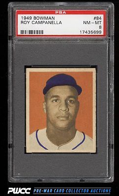 1949 Bowman Roy Campanella ROOKIE RC 84 PSA 8 NMMT PWCC