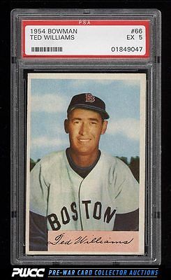 1954 Bowman Ted Williams 66 PSA 5 EX PWCC