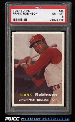 1957 Topps Frank Robinson ROOKIE RC 35 PSA 8 NMMT PWCC