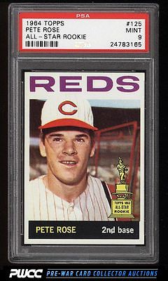 1964 Topps Pete Rose 125 PSA 9 MINT PWCC