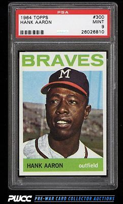 1964 Topps Hank Aaron 300 PSA 9 MINT PWCC