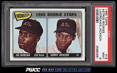 1965 Topps Joe Morgan ROOKIE RC 16 PSA 9 MINT PWCC