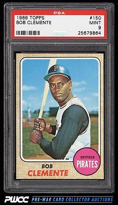 1968 Topps Roberto Clemente 150 PSA 9 MINT PWCC