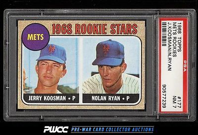 1968 Topps Nolan Ryan ROOKIE RC 177 PSA 7 NRMT PWCC