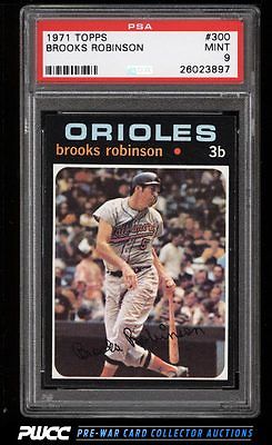 1971 Topps Brooks Robinson 300 PSA 9 MINT PWCC