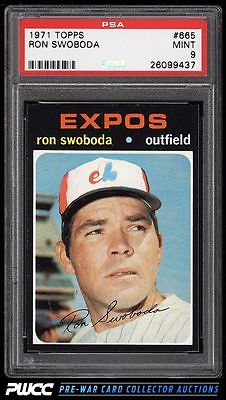 1971 Topps Ron Swoboda SHORT PRINT 665 PSA 9 MINT PWCC