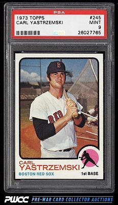 1973 Topps Carl Yastrzemski 245 PSA 9 MINT PWCC