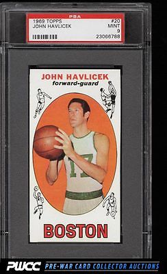 1969 Topps Basketball John Havlicek ROOKIE RC 20 PSA 9 MINT PWCC