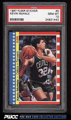 1987 Fleer Sticker Kevin McHale 5 PSA 10 GEM MINT PWCC