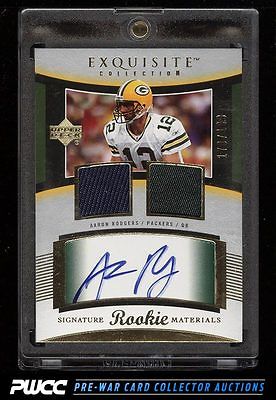 2005 Exquisite Collection Aaron Rodgers ROOKIE RC AUTO PATCH 199 106 PWCC