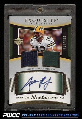 2005 Exquisite Collection Aaron Rodgers ROOKIE RC AUTO PATCH 199 106 PWCC