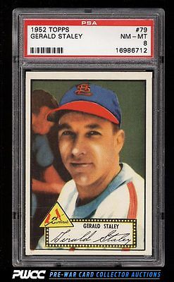 1952 Topps SETBREAK Gerald Staley 79 PSA 8 NMMT PWCC