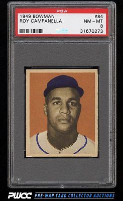 1949 Bowman Roy Campanella ROOKIE RC 84 PSA 8 NMMT PWCC