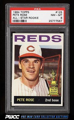 1964 Topps Pete Rose 125 PSA 8 NMMT PWCC