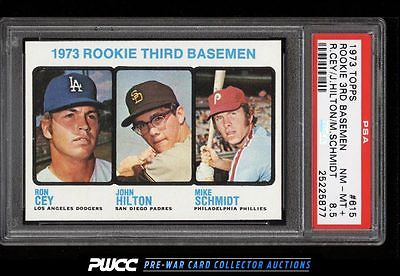 1973 Topps Mike Schmidt ROOKIE RC 615 PSA 85 NMMT PWCC