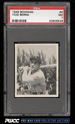 1948 Bowman Yogi Berra ROOKIE RC 6 PSA 7 NRMT PWCC