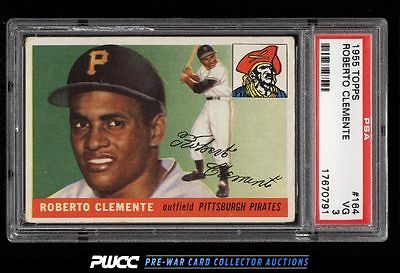 1955 Topps Roberto Clemente ROOKIE RC 164 PSA 3 VG PWCC