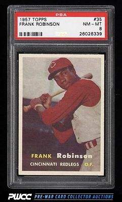 1957 Topps Frank Robinson ROOKIE RC 35 PSA 8 NMMT PWCC