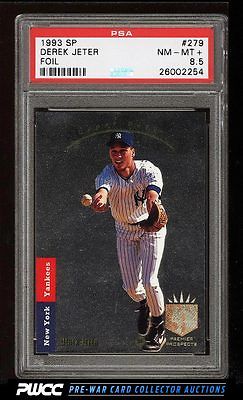 1993 SP Foil Derek Jeter ROOKIE RC 279 PSA 85 NMMT PWCC