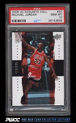 2009 Exquisite Collection Michael Jordan 199 23 PSA 10 GEM MINT PWCC