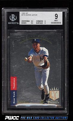 1993 SP Foil Derek Jeter ROOKIE RC 279 BGS 9 MINT PWCC