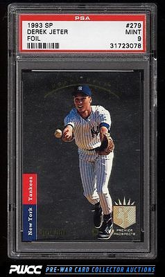 1993 SP Foil Derek Jeter ROOKIE RC 279 PSA 9 MINT PWCC