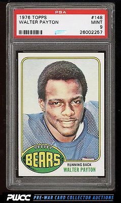 1976 Topps Football Walter Payton ROOKIE RC 148 PSA 9 MINT PWCC