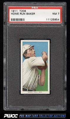 190911 T206 Home Run Baker SC FACTORY 42 PSA 7 NRMT PWCC